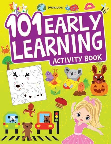 Dreamland 101 Early Learning Activity Book - An Interactive & Activity Book For Kids (English)