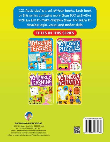 Dreamland 101 Early Learning Activity Book - An Interactive & Activity Book For Kids (English)