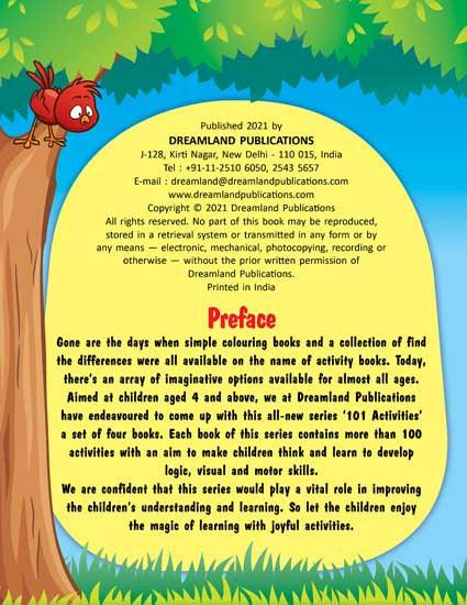 Dreamland 101 Mega Activity Book - An Interactive & Activity Book For Kids (English)