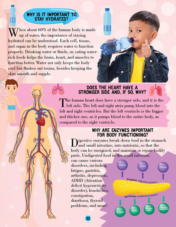 Dreamland Human Body Encyclopedia - All About Trivia Questions and Answers - A Reference Book For Kids (English)