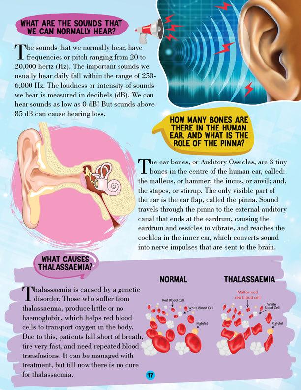 Dreamland Human Body Encyclopedia - All About Trivia Questions and Answers - A Reference Book For Kids (English)