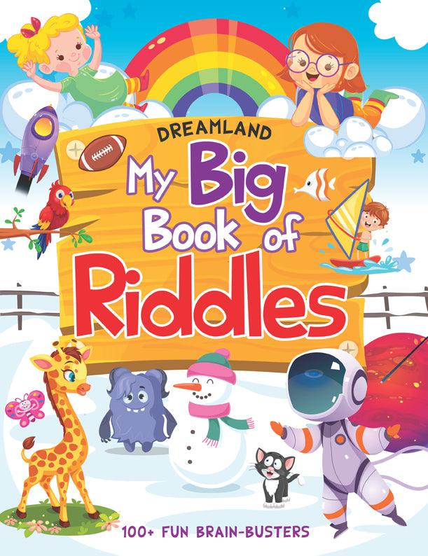 Dreamland My Big Book of Riddles - An Interactive & Activity Book For Kids (English)
