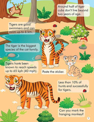 Dreamland Explore the Jungle Activity Book with Stickers and 3D Models - An Interactive & Activity Book For Kids (English)