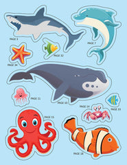 Dreamland Explore the Sea Activity Book with Stickers and 3D Models - An Interactive & Activity Book For Kids (English)