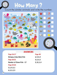 Dreamland Explore the Sea Activity Book with Stickers and 3D Models - An Interactive & Activity Book For Kids (English)