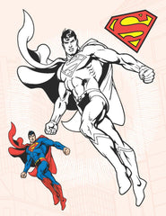 Superman Copy Colouring Book 1 - A Drawing & Activity Book for Kids Ages 2+ (English)