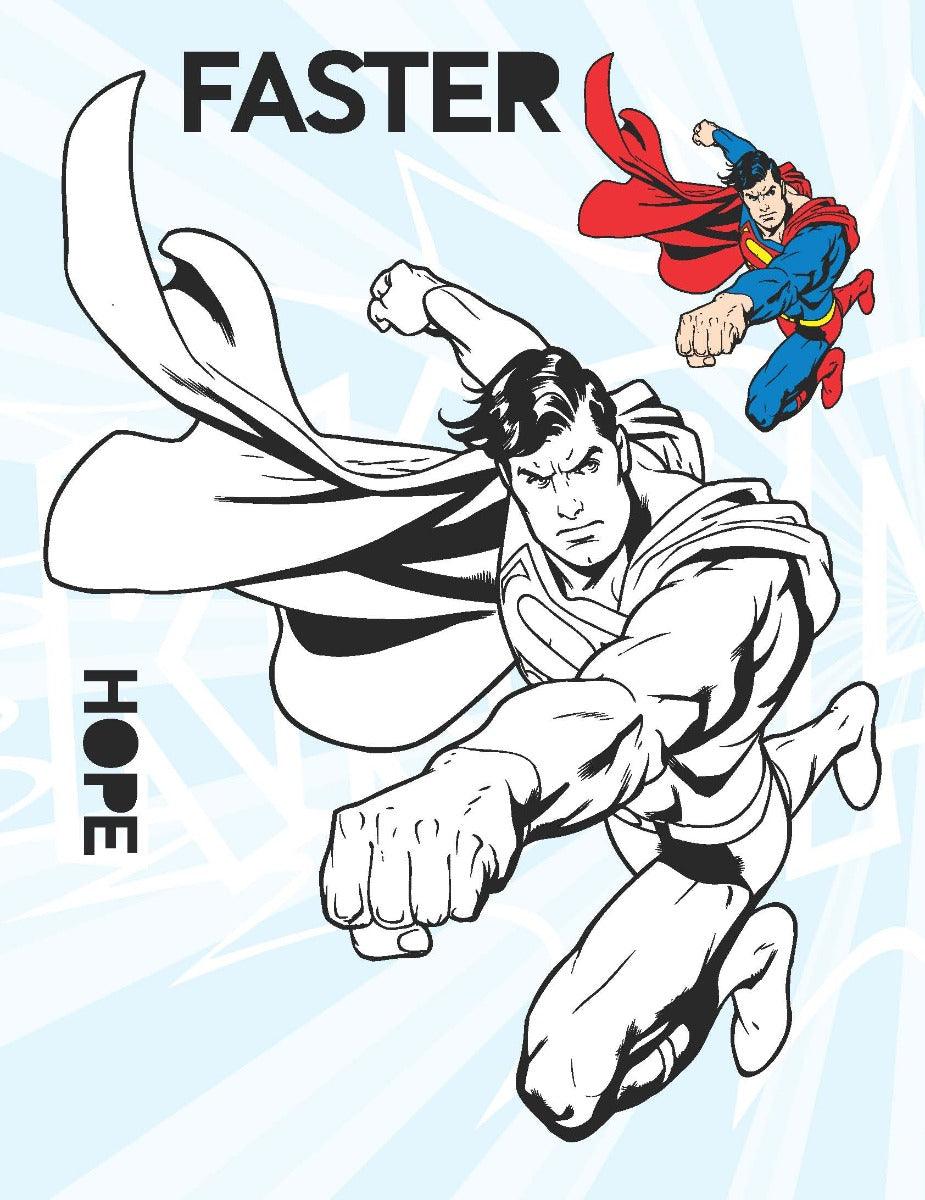 Superman Copy Colouring Book 1 - A Drawing & Activity Book for Kids Ages 2+ (English)