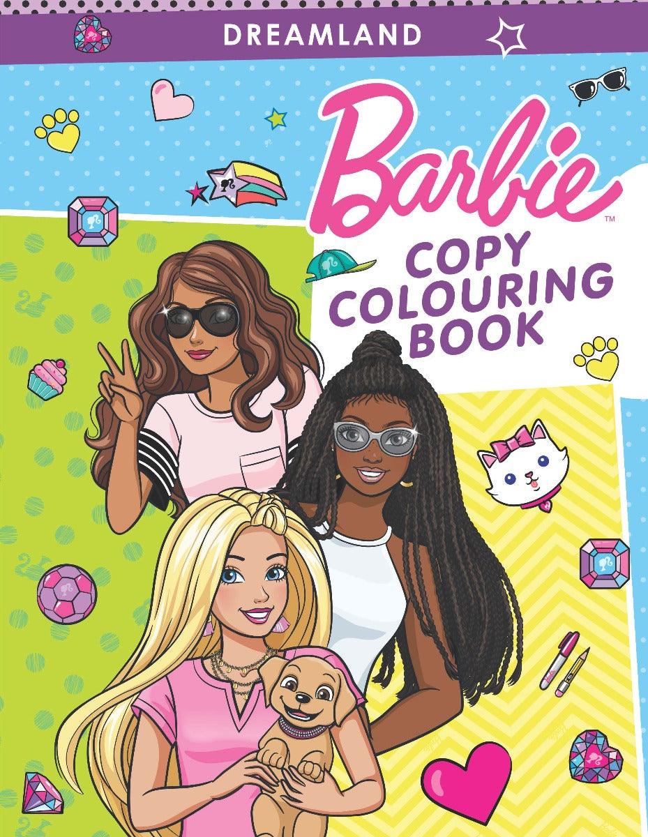 Barbie Copy Colouring Book 1 - A Drawing & Activity Book for Kids Ages 2+ (English)