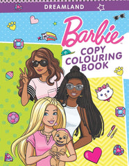 Barbie Copy Colouring Book 1 - A Drawing & Activity Book for Kids Ages 2+ (English)