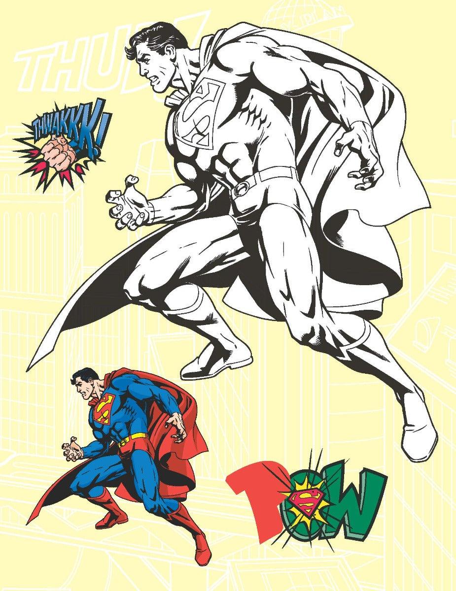 Superman Copy Colouring Book 2 - A Drawing & Activity Book for Kids Ages 2+ (English)