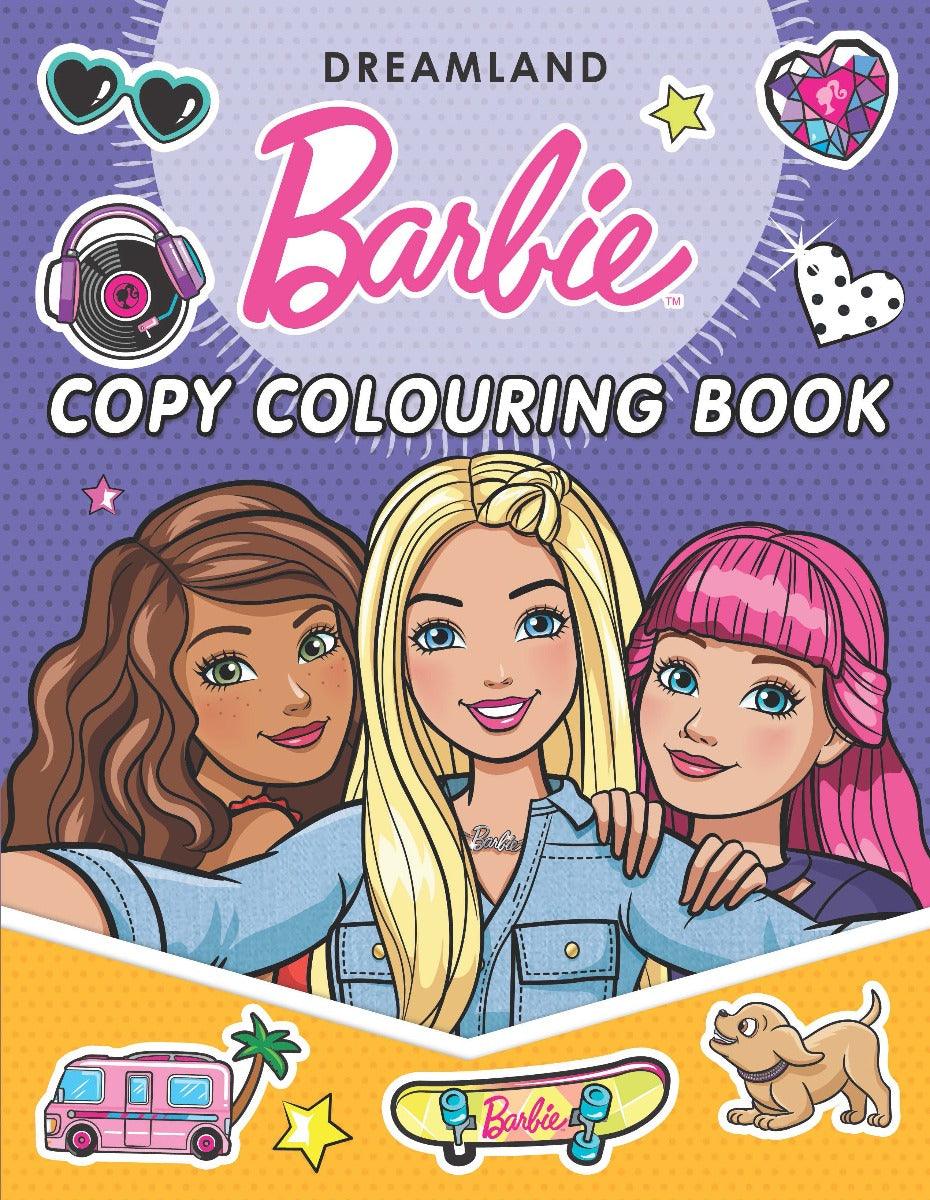 Barbie Copy Colouring Book 5 - A Drawing & Activity Book for Kids Ages 2+ (English)