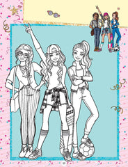 Barbie Copy Colouring Book 5 - A Drawing & Activity Book for Kids Ages 2+ (English)