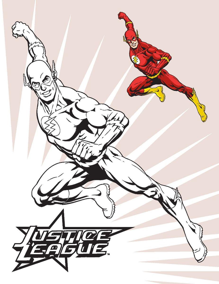 Justice League Copy Colouring Book 1 - A Drawing & Activity Book for Kids Ages 2+ (English)