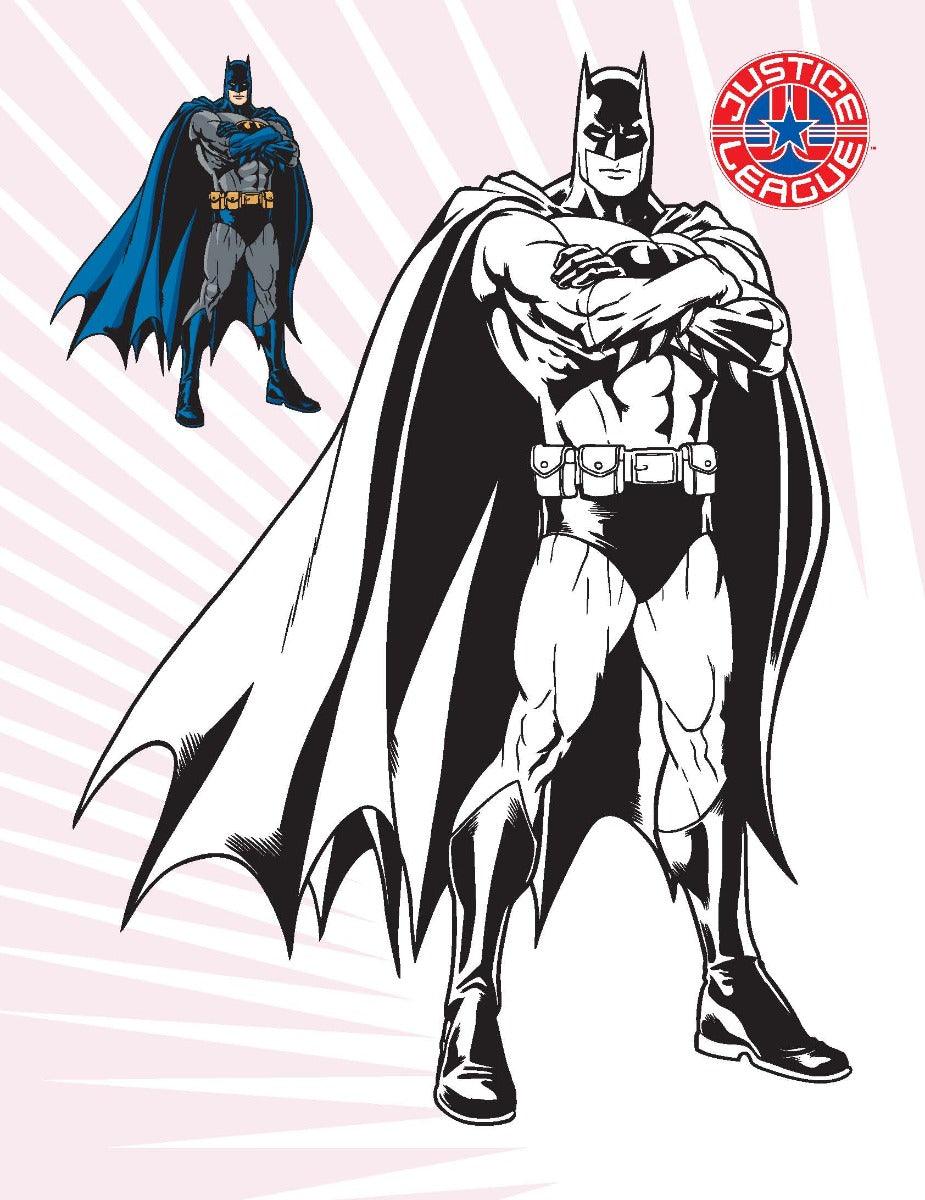 Justice League Copy Colouring Book 1 - A Drawing & Activity Book for Kids Ages 2+ (English)