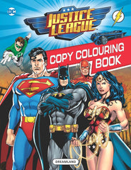 Justice League Copy Colouring Book 1 - A Drawing & Activity Book for Kids Ages 2+ (English)