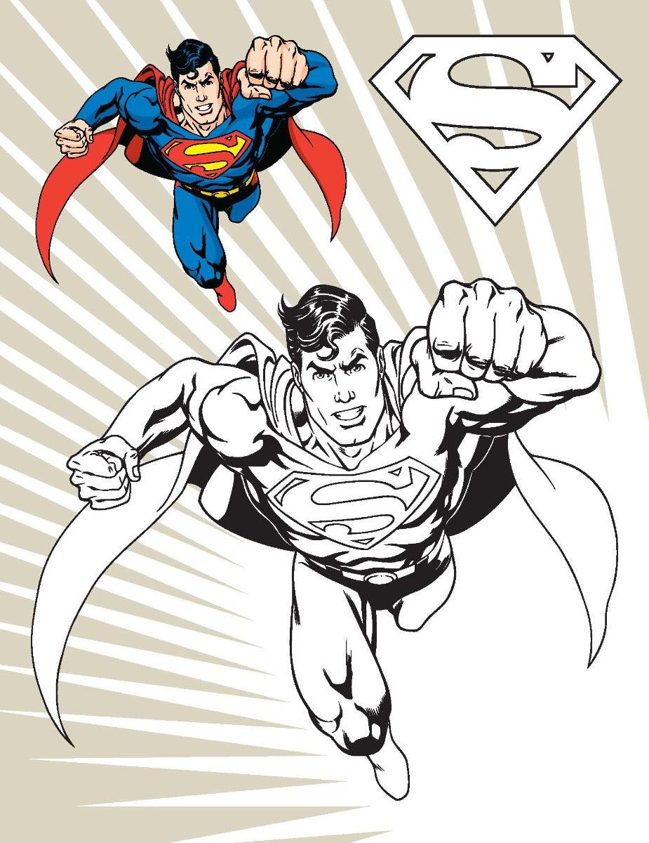 Justice League Copy Colouring Book 1 - A Drawing & Activity Book for Kids Ages 2+ (English)