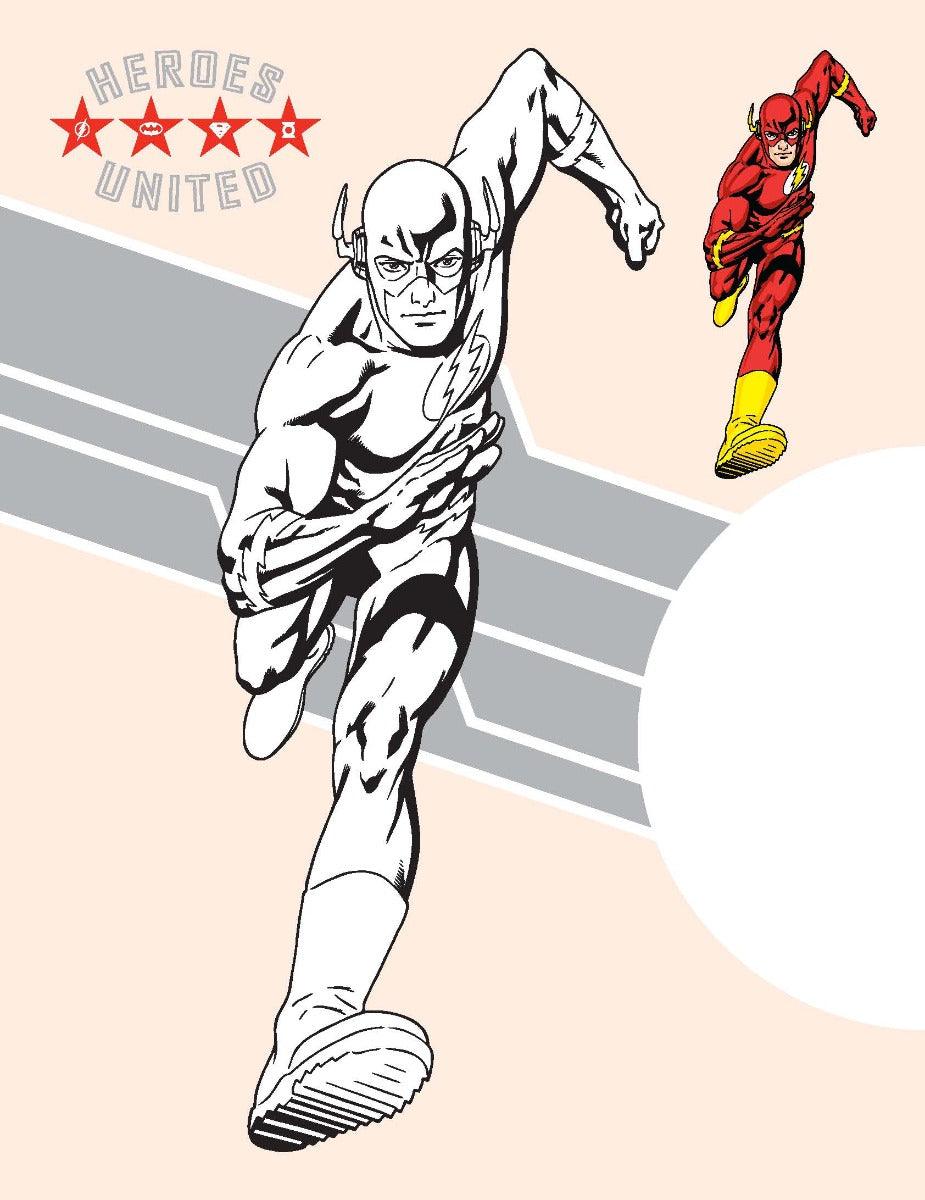Justice League Copy Colouring Book 1 - A Drawing & Activity Book for Kids Ages 2+ (English)