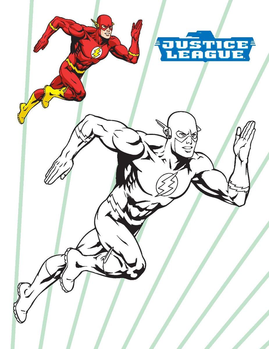 Justice League Copy Colouring Book 1 - A Drawing & Activity Book for Kids Ages 2+ (English)