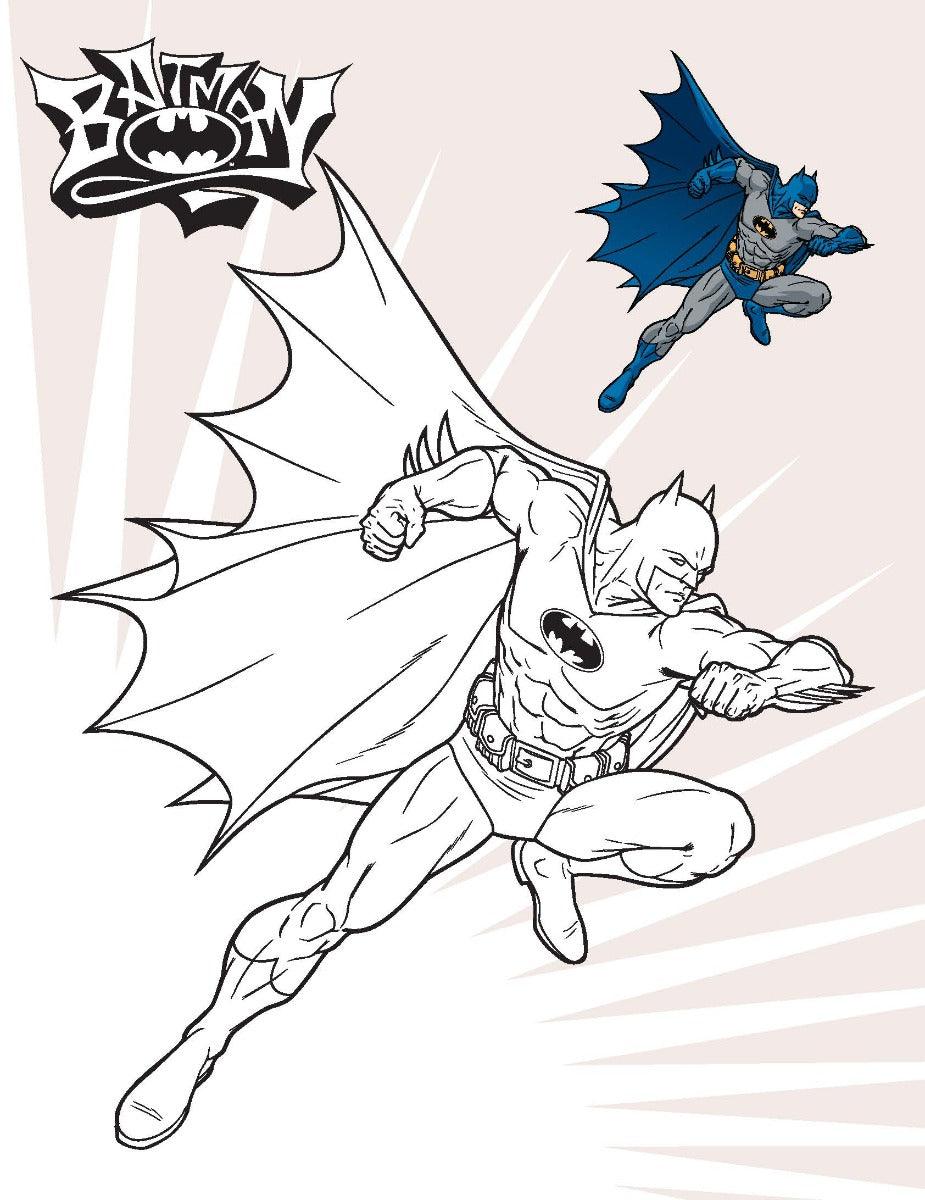 Justice League Copy Colouring Book 1 - A Drawing & Activity Book for Kids Ages 2+ (English)