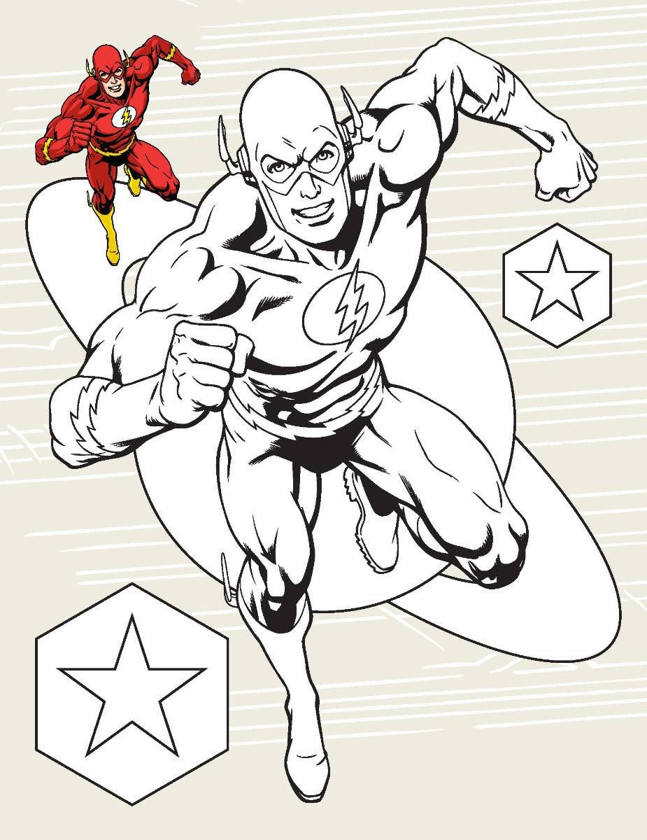Justice League Copy Colouring Book 1 - A Drawing & Activity Book for Kids Ages 2+ (English)
