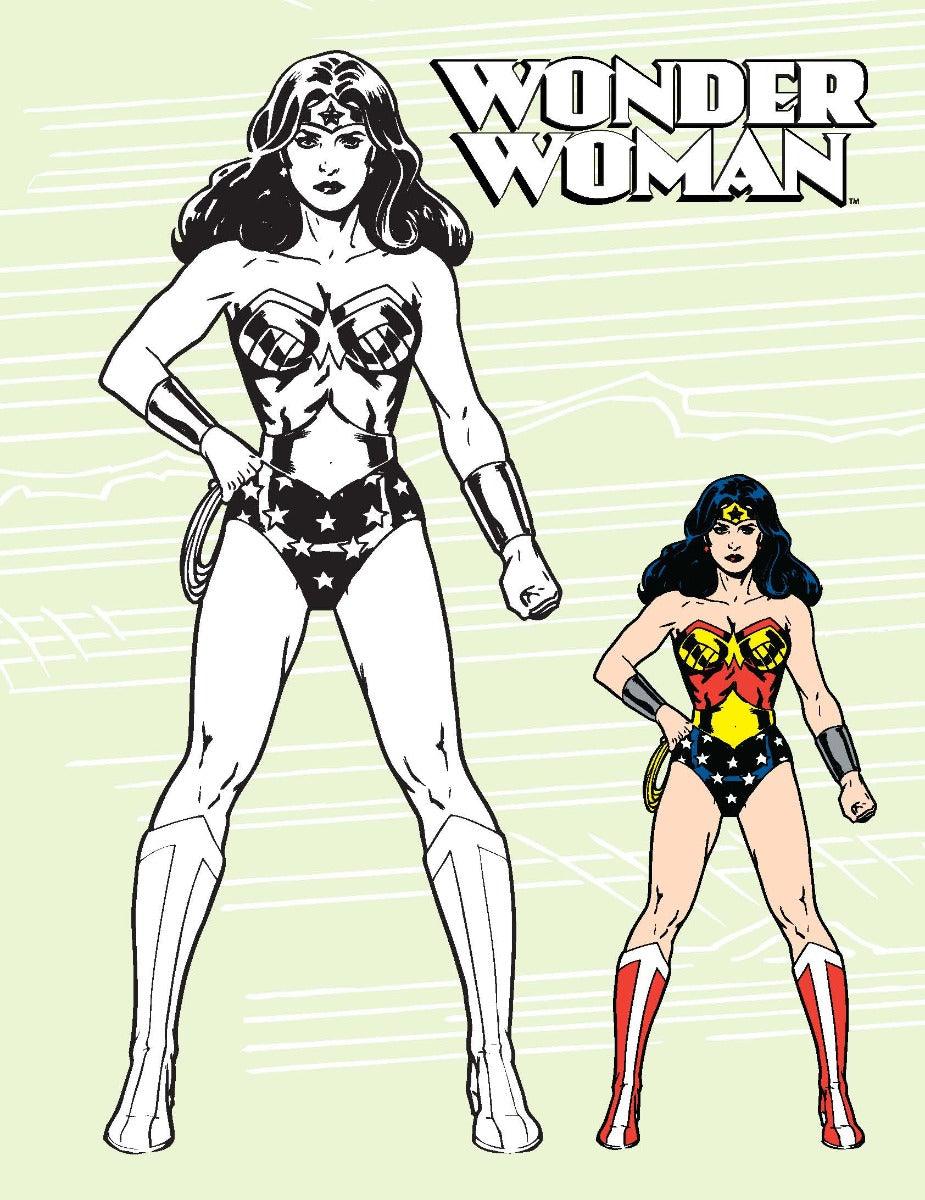 Justice League Copy Colouring Book 1 - A Drawing & Activity Book for Kids Ages 2+ (English)