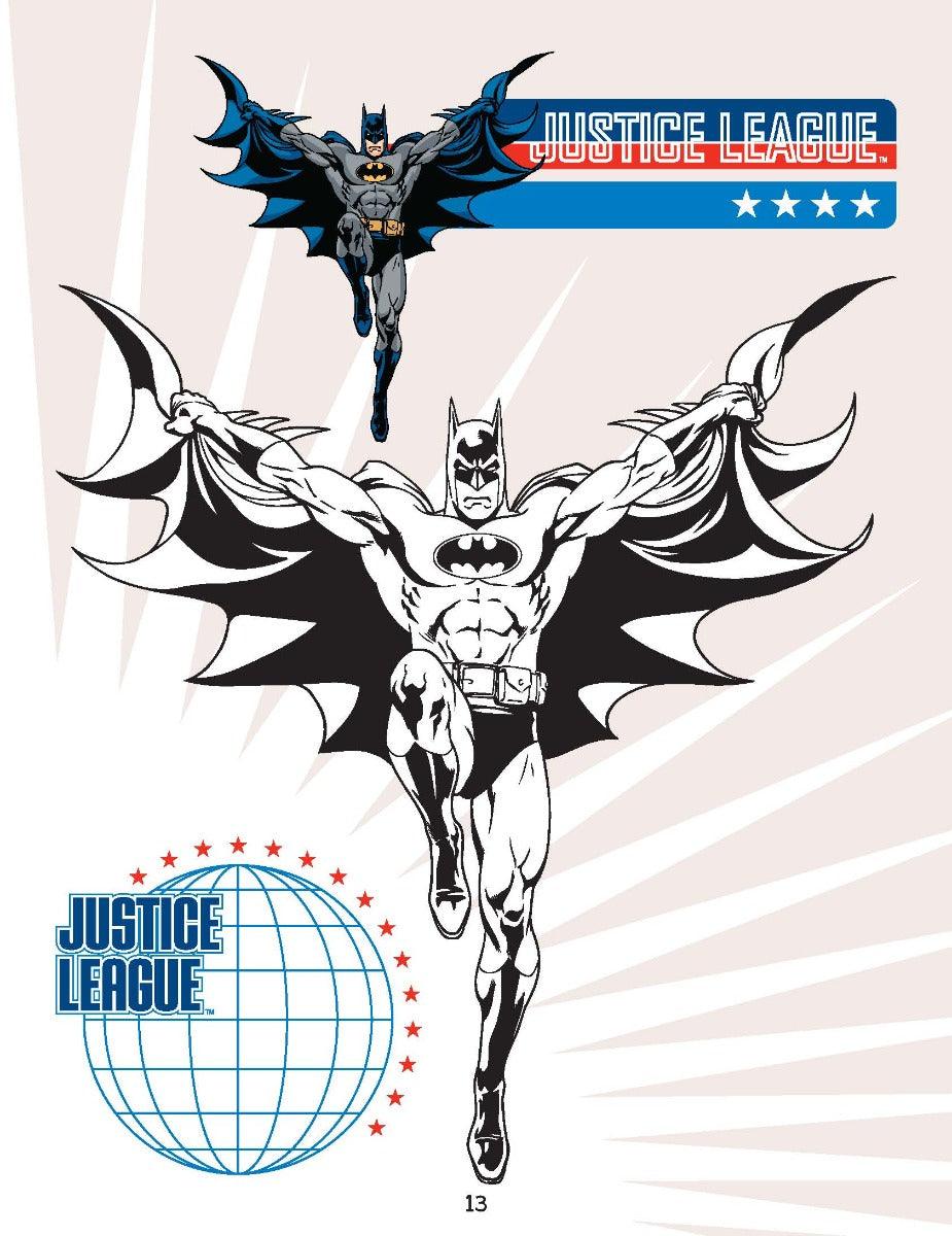 Justice League Copy Colouring Book 3 - A Drawing & Activity Book for Kids Ages 2+ (English)