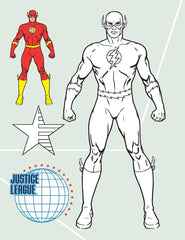Justice League Copy Colouring Book 2 - A Drawing & Activity Book for Kids Ages 2+ (English)