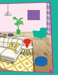 Barbie Dreamhouse Adventures Dream House Decorate with Stickers - An Activity Book for Kids Ages 2+ (English)