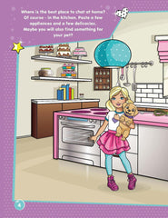 Barbie Dreamhouse Adventures Dream House Decorate with Stickers - An Activity Book for Kids Ages 2+ (English)