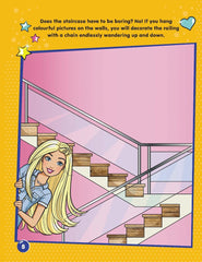 Barbie Dreamhouse Adventures Dream House Decorate with Stickers - An Activity Book for Kids Ages 2+ (English)