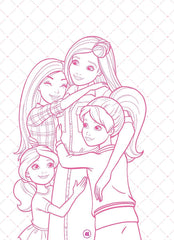 Barbie Dreamhouse Adventures Mega Colouring Book - A Drawing & Activity Book for Kids Ages 2+ (English)
