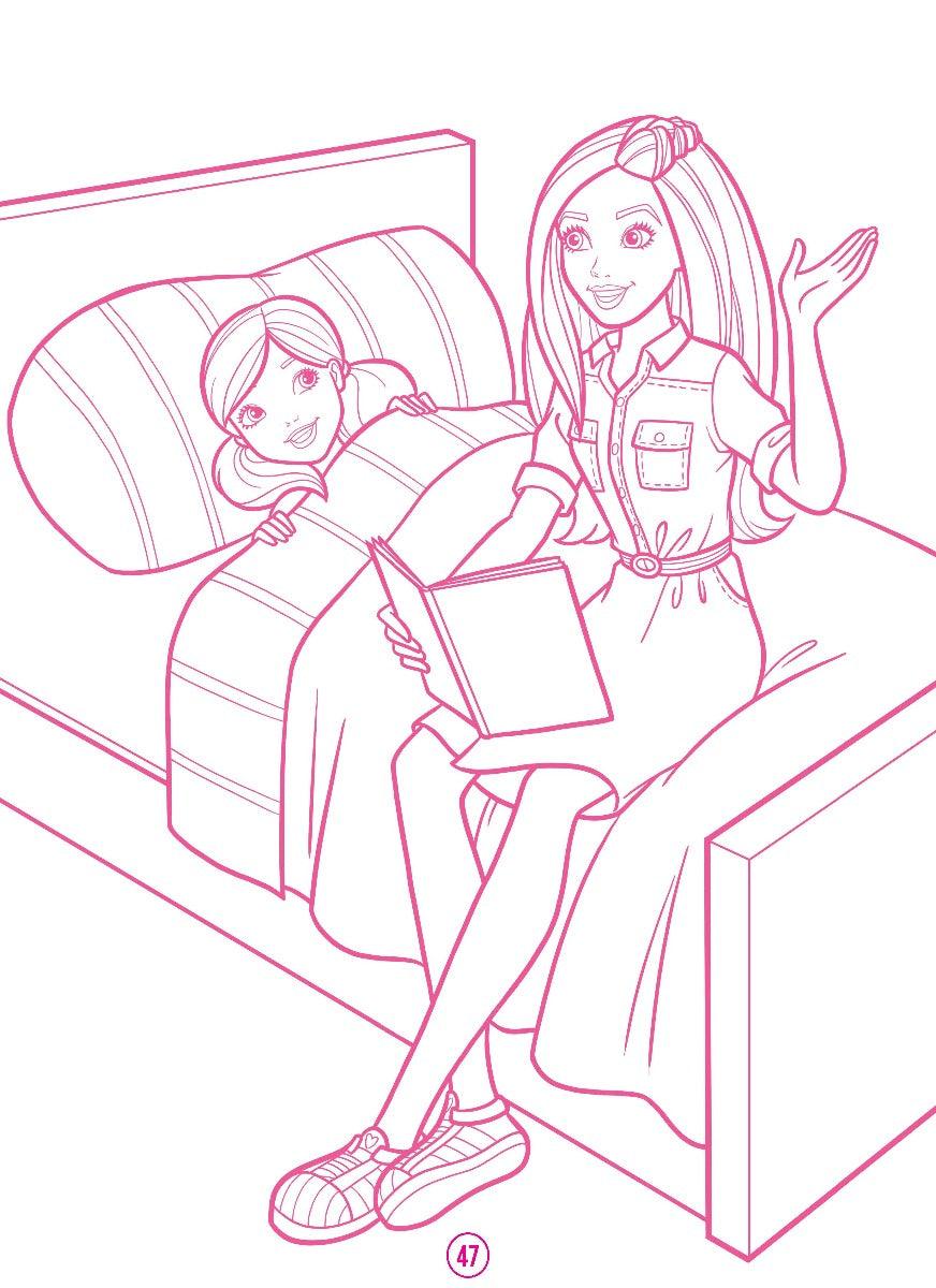 Barbie Dreamhouse Adventures Mega Colouring Book - A Drawing & Activity Book for Kids Ages 2+ (English)