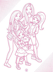 Barbie Dreamhouse Adventures Mega Colouring Book - A Drawing & Activity Book for Kids Ages 2+ (English)