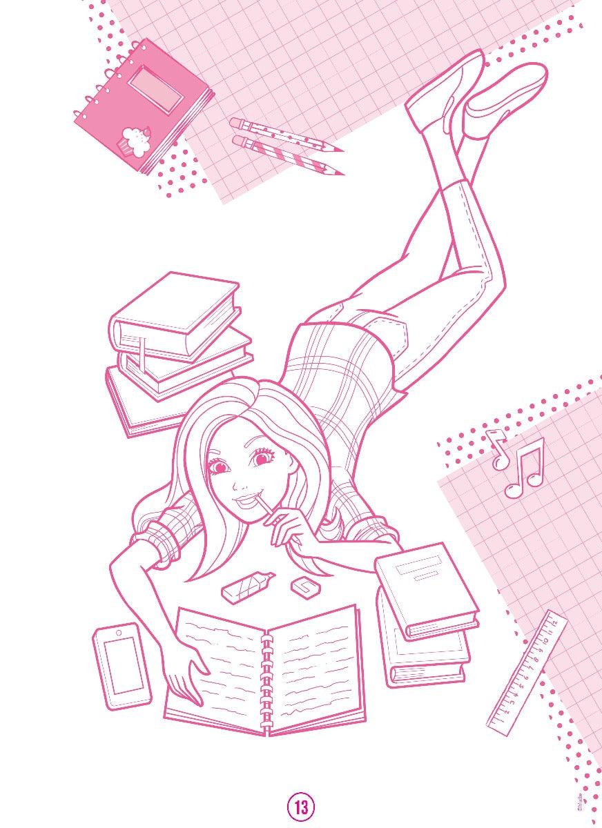 Barbie Dreamhouse Adventures Mega Colouring Book - A Drawing & Activity Book for Kids Ages 2+ (English)