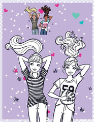 Barbie Copy Colouring Book 6 - A Drawing & Activity Book for Kids Ages 2+ (English)