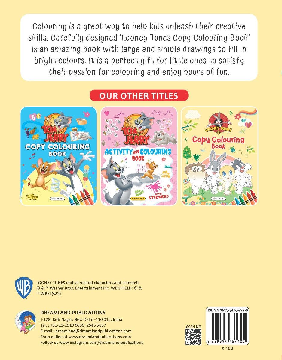 Looney Tunes Copy Colouring Book 1 - A Drawing & Activity Book for Kids Ages 2+ (English)