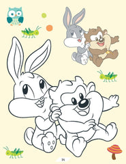 Looney Tunes Copy Colouring Book 1 - A Drawing & Activity Book for Kids Ages 2+ (English)
