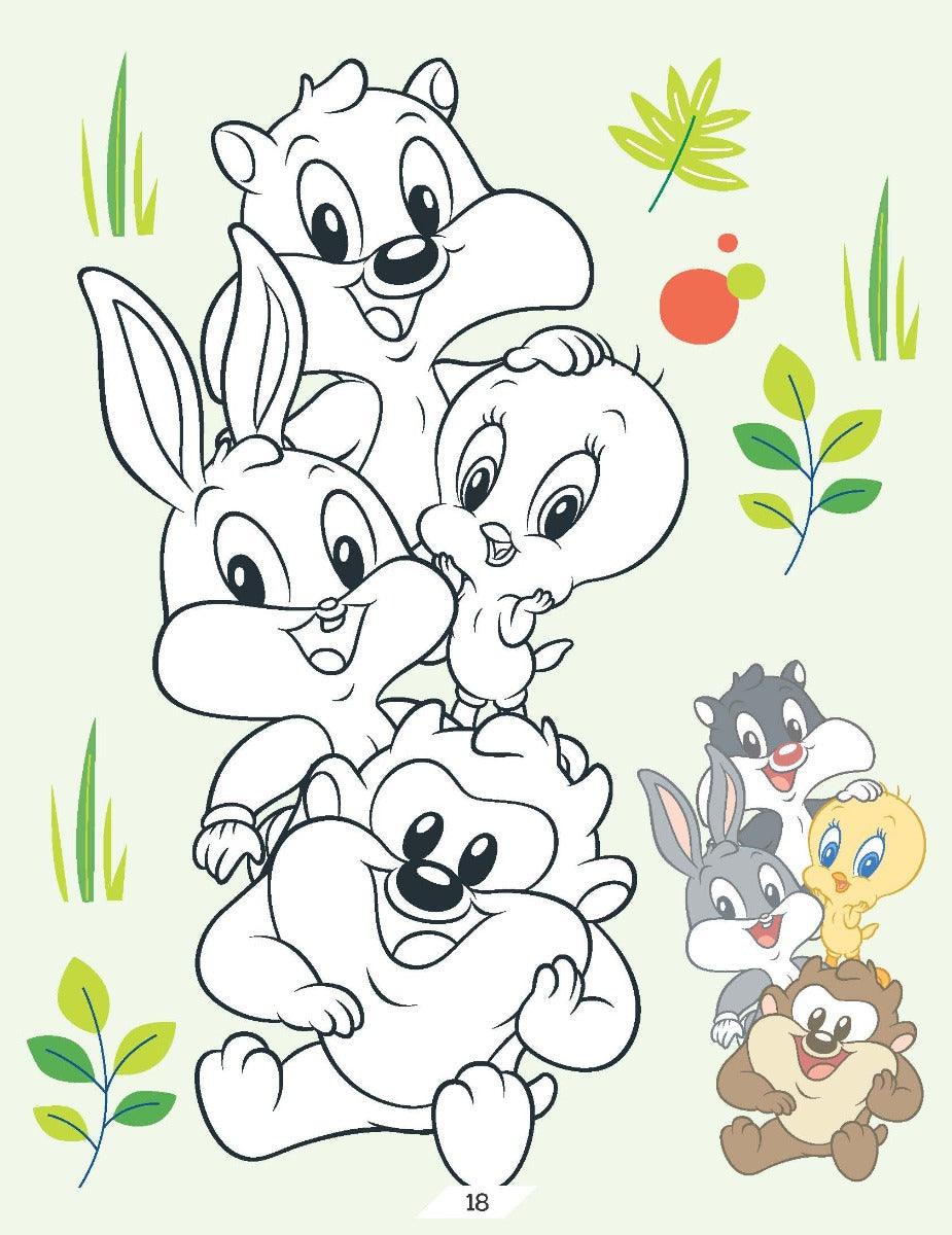 Looney Tunes Copy Colouring Book 1 - A Drawing & Activity Book for Kids Ages 2+ (English)