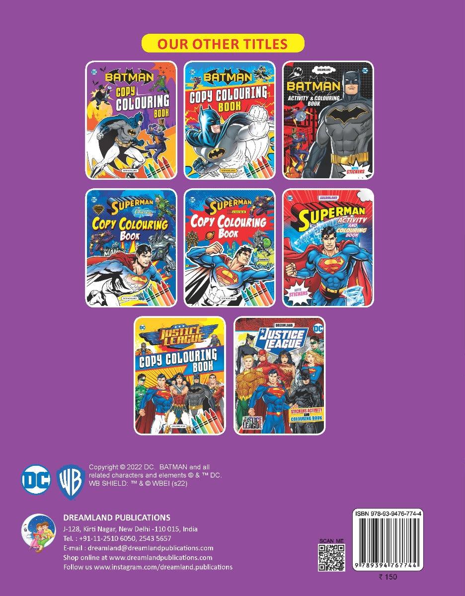Batman Copy Colouring Book 3 - A Drawing & Activity Book for Kids Ages 2+ (English)