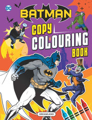 Batman Copy Colouring Book 3 - A Drawing & Activity Book for Kids Ages 2+ (English)