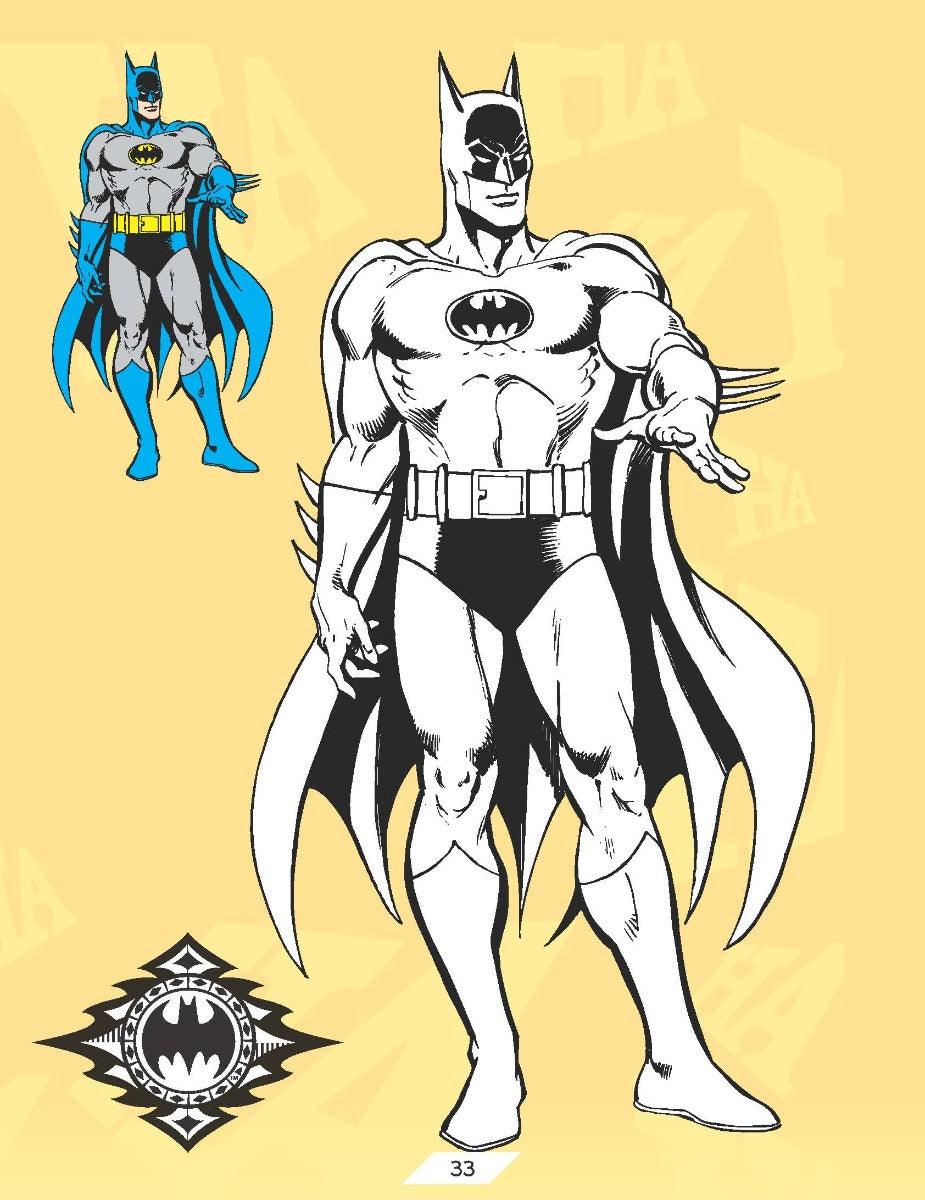 Batman Copy Colouring Book 4 - A Drawing & Activity Book for Kids Ages 2+ (English)