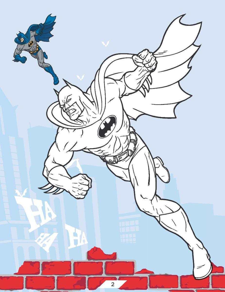 Batman Copy Colouring Book 4 - A Drawing & Activity Book for Kids Ages 2+ (English)