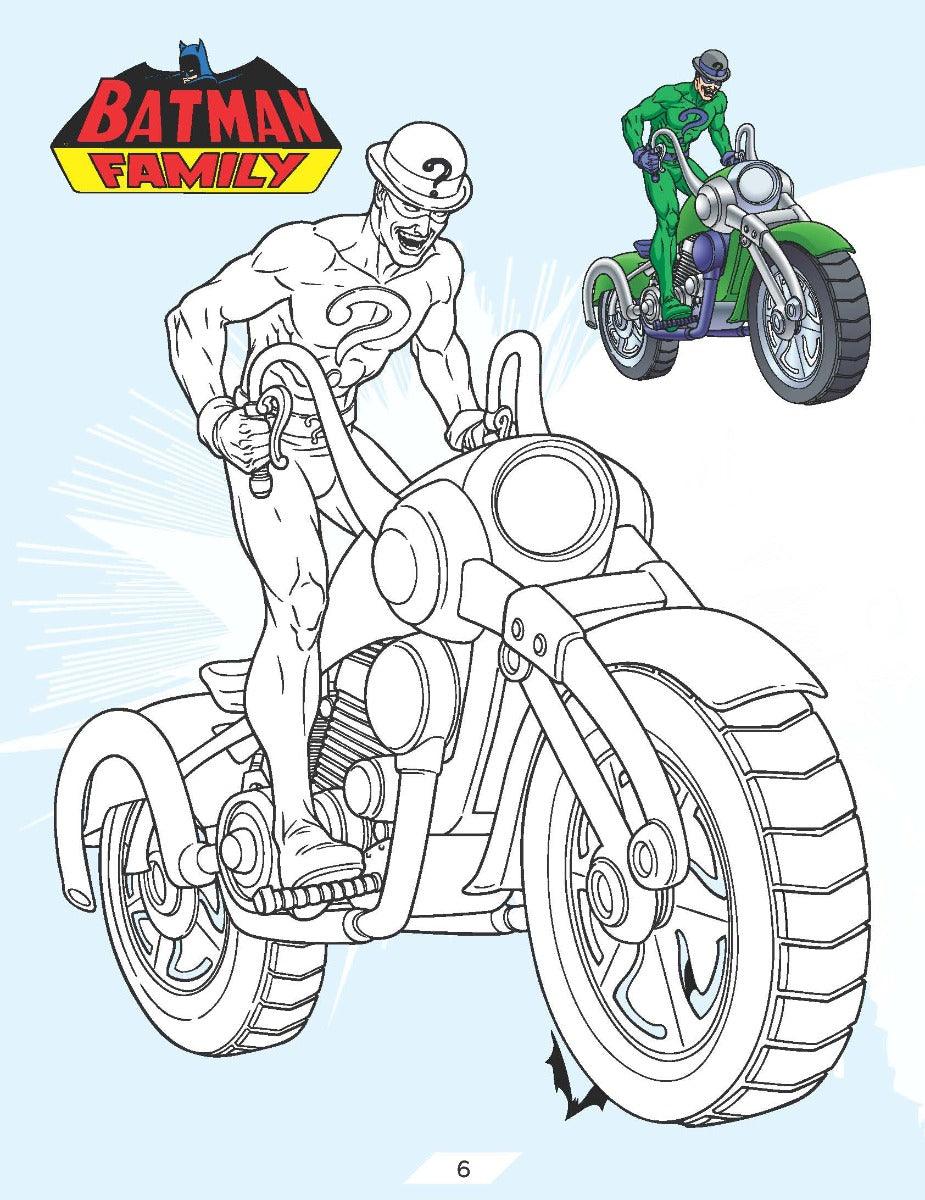 Batman Copy Colouring Book 4 - A Drawing & Activity Book for Kids Ages 2+ (English)