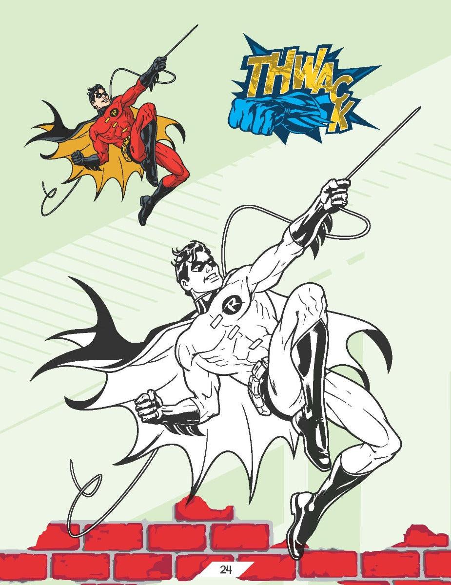 Batman Copy Colouring Book 4 - A Drawing & Activity Book for Kids Ages 2+ (English)