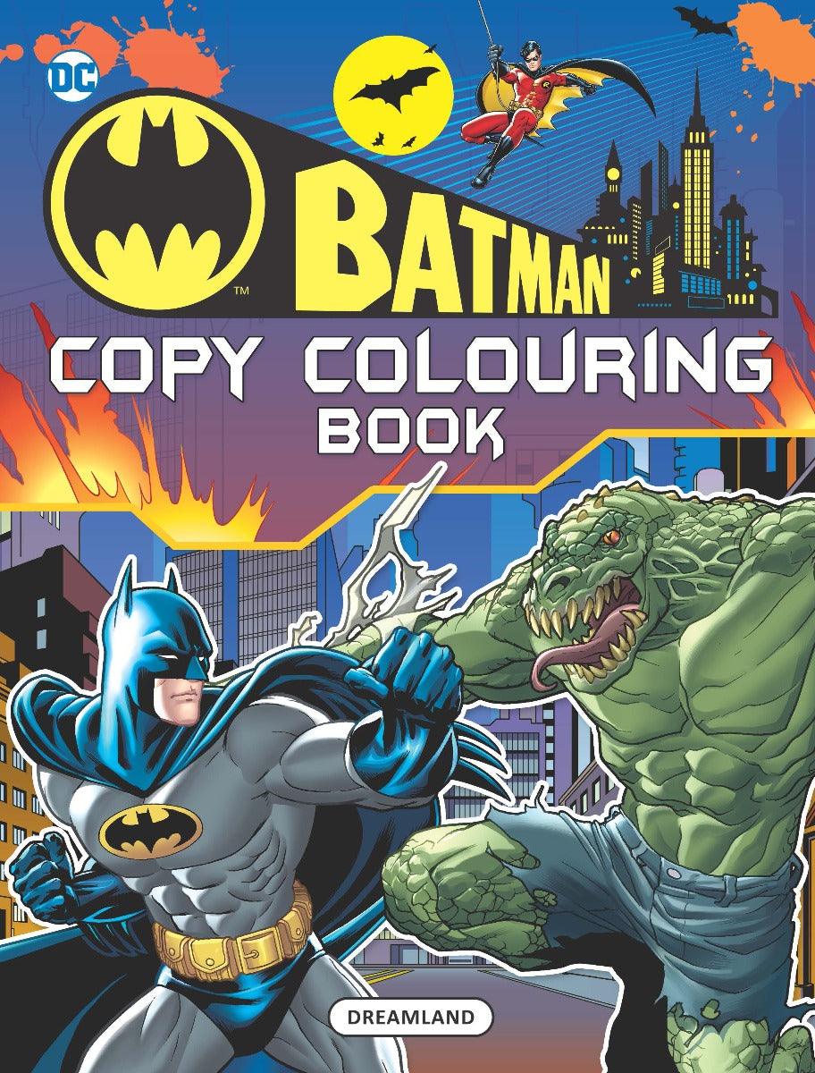 Batman Copy Colouring Book 1 - A Drawing & Activity Book for Kids Ages 2+ (English)