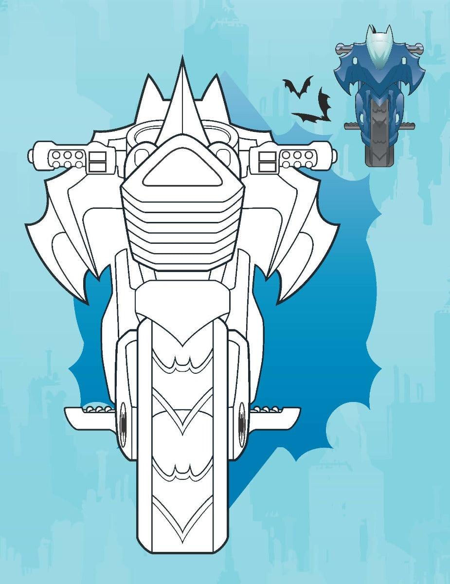 Batman Copy Colouring Book 1 - A Drawing & Activity Book for Kids Ages 2+ (English)