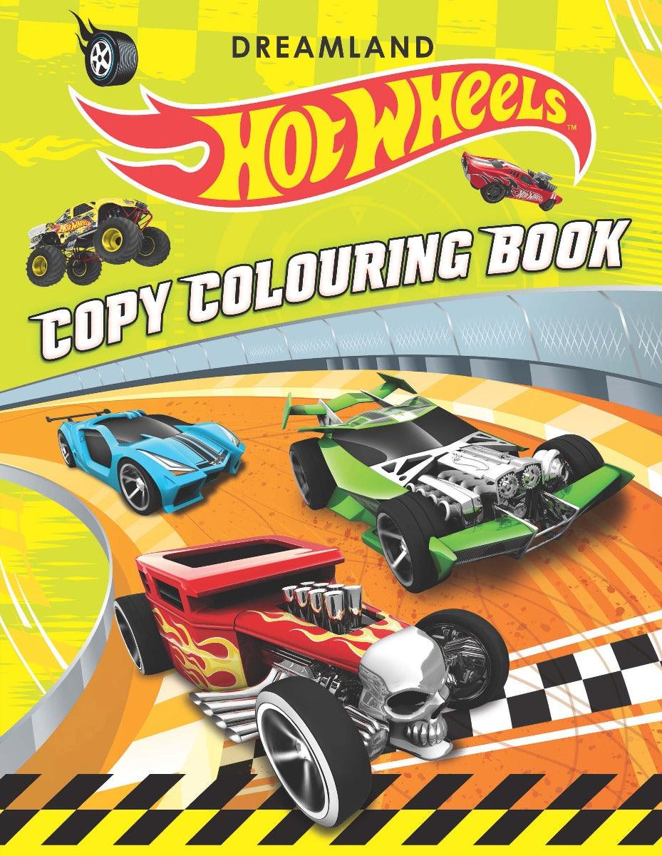 Hot Wheels Copy Colouring Book 2 - A Drawing & Activity Book for Kids Ages 2+ (English)