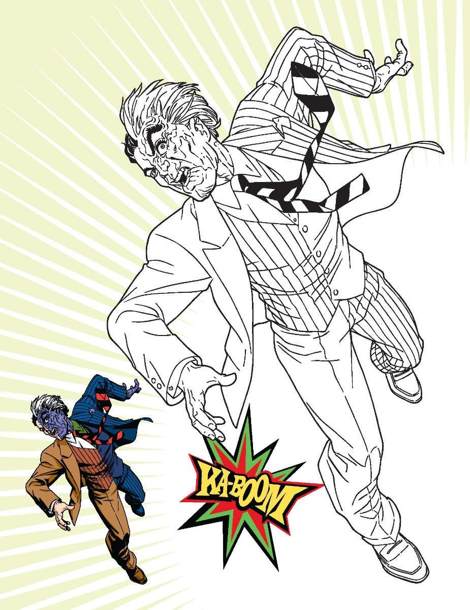 Batman Copy Colouring Book 2 - A Drawing & Activity Book for Kids Ages 2+ (English)