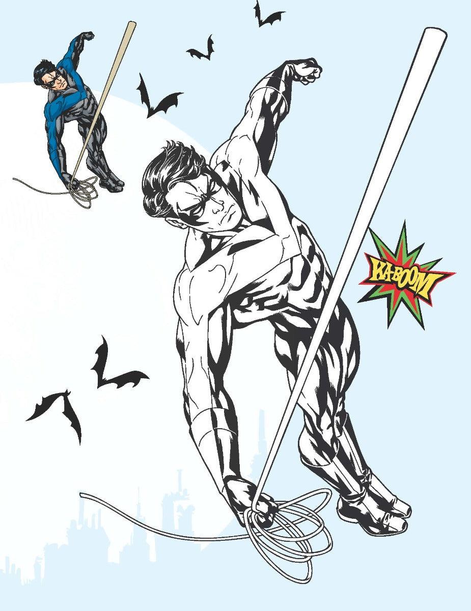 Batman Copy Colouring Book 2 - A Drawing & Activity Book for Kids Ages 2+ (English)