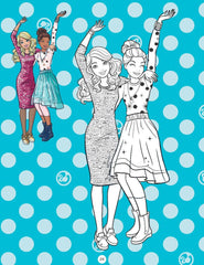 Barbie Copy Colouring Book 4 - A Drawing & Activity Book for Kids Ages 2+ (English)